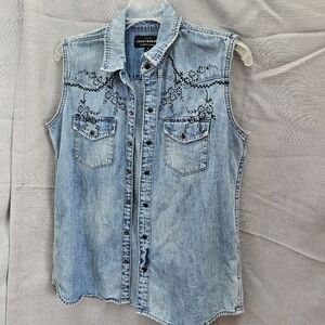Lucky Brand Jean Vest